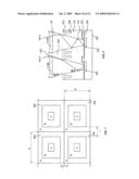 Light guide array for an image sensor diagram and image