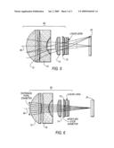 Imaging reader with enhanced light throughput diagram and image