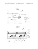 ORGANIC LIGHT-EMITTING ELEMENT AND DISPLAY DEVICE diagram and image