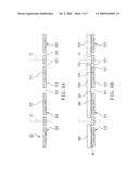 Cutting and molding in small windows to fabricate semiconductor packages diagram and image