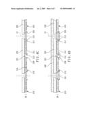 Cutting and molding in small windows to fabricate semiconductor packages diagram and image