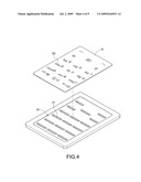 PROCESS FOR MANUFACTURING KEYPAD MODULES OF NON-BACKLIGHTED PANELS diagram and image