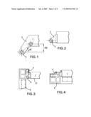 Arm folding mechanism for use in a vehicle-mounted radiation imaging system diagram and image