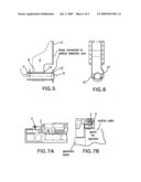 Arm folding mechanism for use in a vehicle-mounted radiation imaging system diagram and image