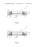 Actuation device having shape memory alloy component diagram and image