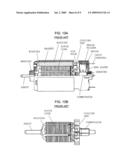 COOLING FAN BUILT INTO ROTOR diagram and image