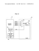 Data transfer device and electronic camera diagram and image