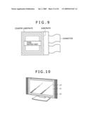 Display device and electronic apparatus diagram and image