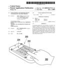 USER INTERFACE OF PORTABLE DEVICE AND OPERATING METHOD THEREOF diagram and image