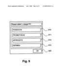 TRANSFERRING SCANNED DOCUMENTS diagram and image