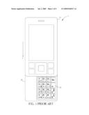 PORTABLE ELECTRONIC DEVICE HAVING AUXILIARY INPUT UNIT diagram and image