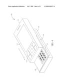 PORTABLE ELECTRONIC DEVICE HAVING AUXILIARY INPUT UNIT diagram and image