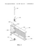 SERVER CHASSIS WITH ACCESS FLAP diagram and image