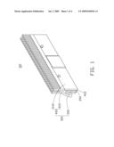 MEMORY MODULE ASSEMBLY WITH HEAT DISSIPATION DEVICE diagram and image