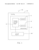 PORTABLE ELECTRONIC DEVICE AND METHOD FOR ASSEMBLING THE SAME diagram and image