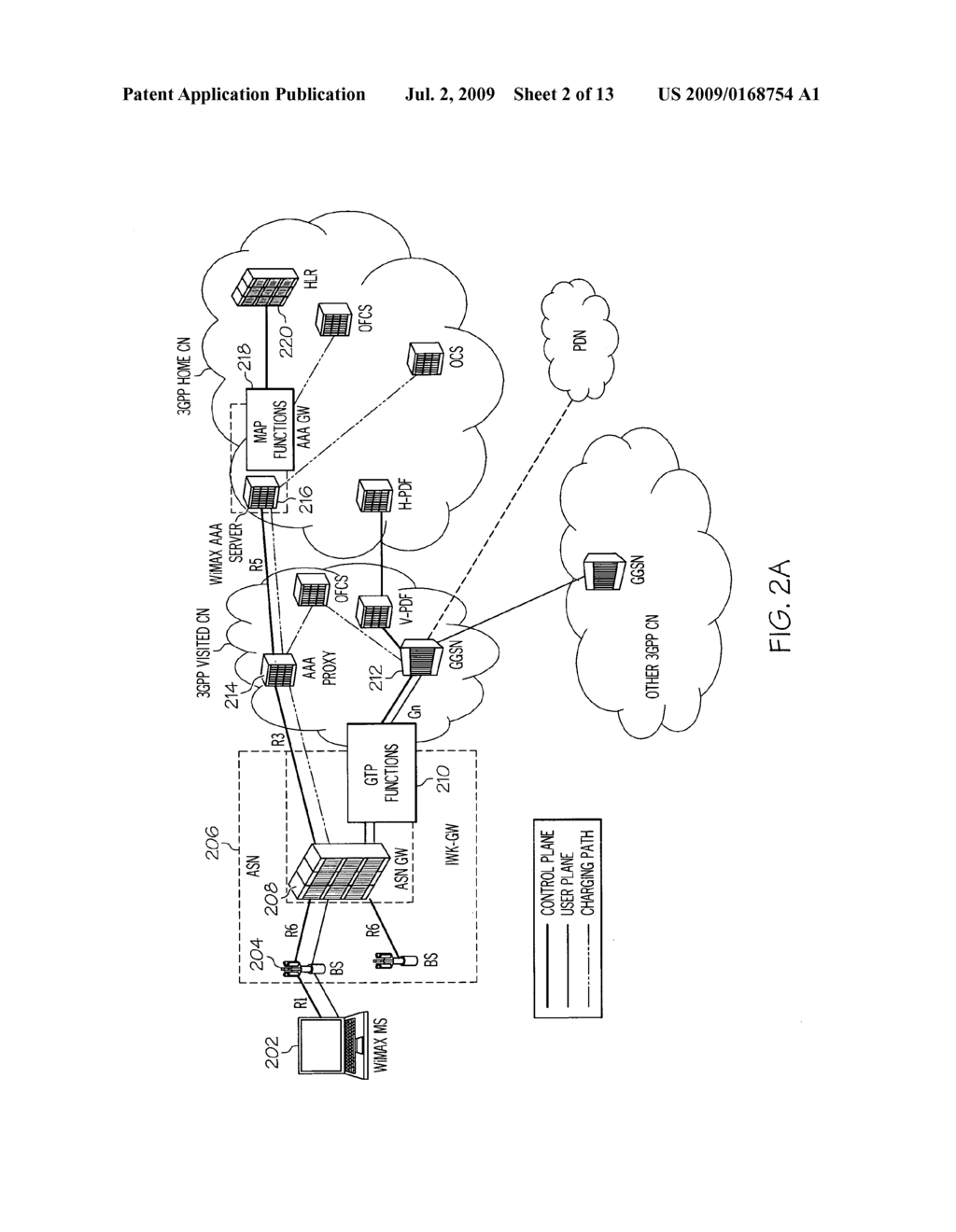 Systems and methods for WiMAX and 3GPP interworking by using GGSN - diagram, schematic, and image 03