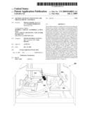 METHOD AND DEVICE FOR TESTING THE FIRE HAZARD OF A MATERIAL diagram and image