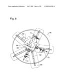 Hydraulic riding trowel with automatic load sensing system diagram and image