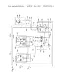 Hydraulic riding trowel with automatic load sensing system diagram and image