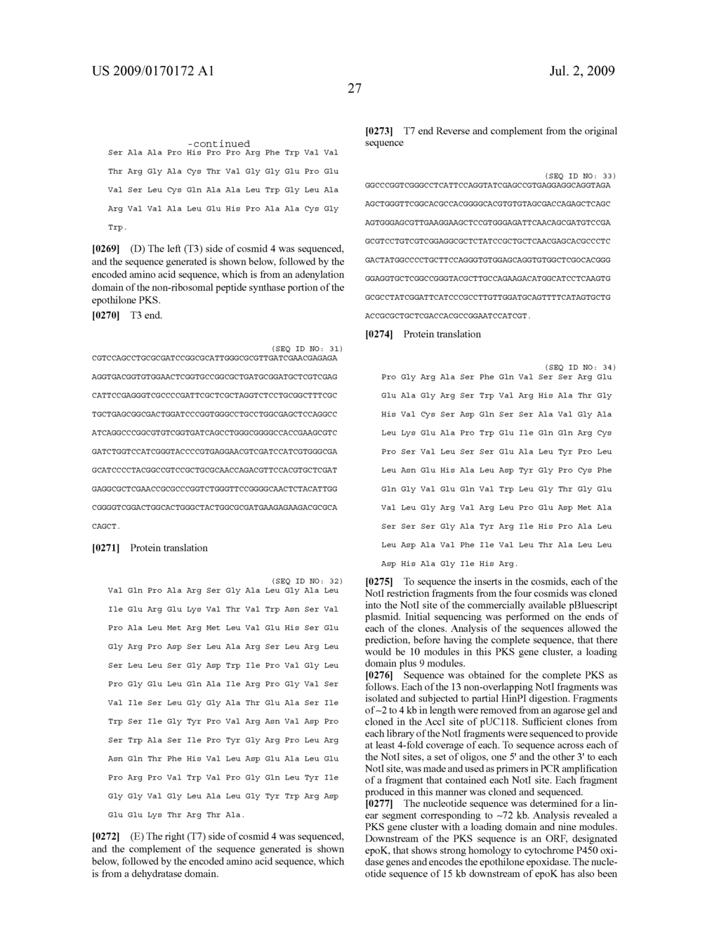 Recombinant Methods and Materials for Producing Epothilone and Epothilone Derivatives - diagram, schematic, and image 36