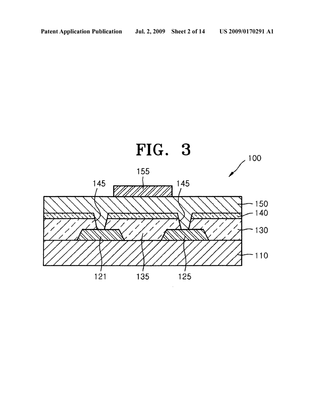 Method of fabricating an organic thin film transistor - diagram, schematic, and image 03