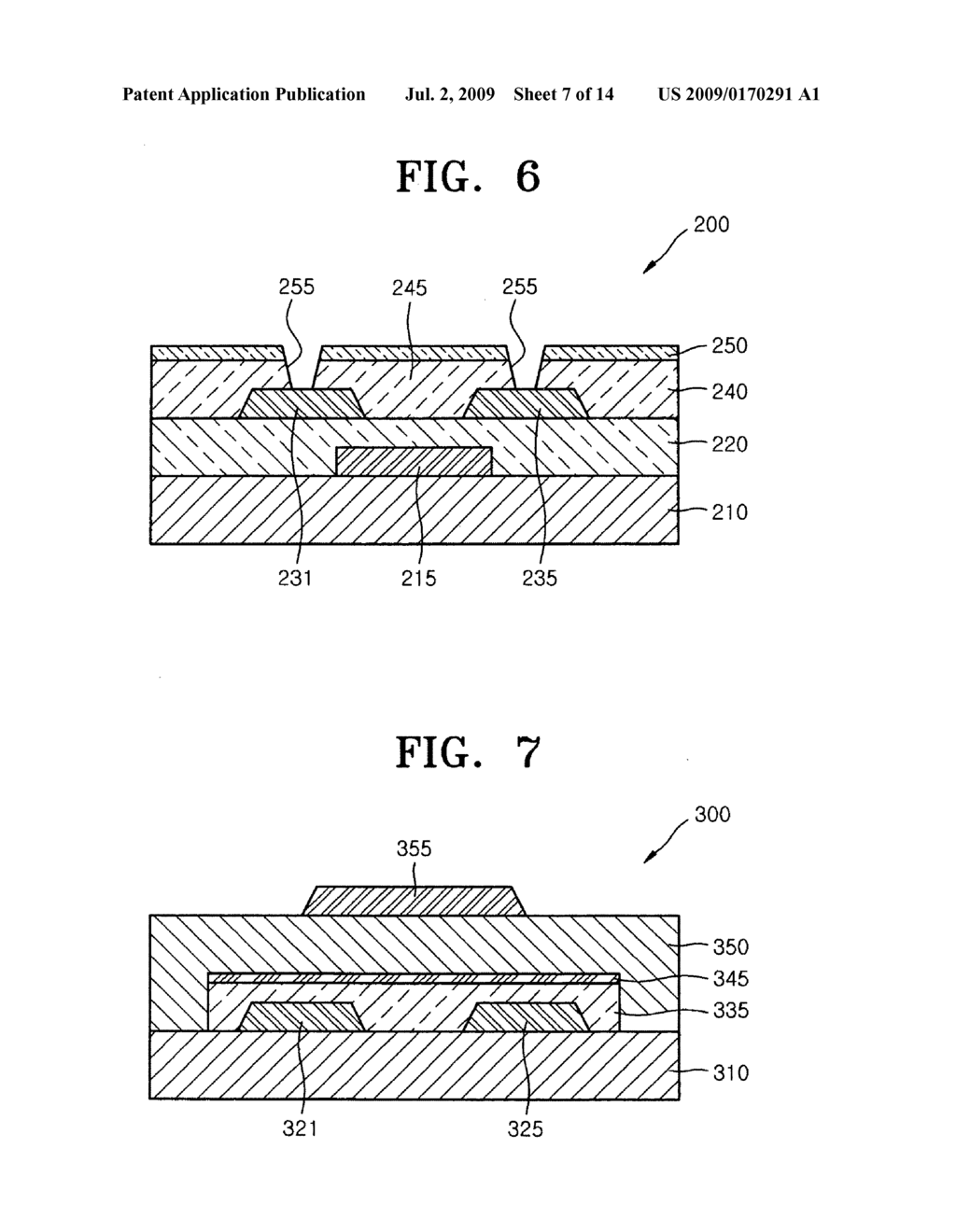 Method of fabricating an organic thin film transistor - diagram, schematic, and image 08