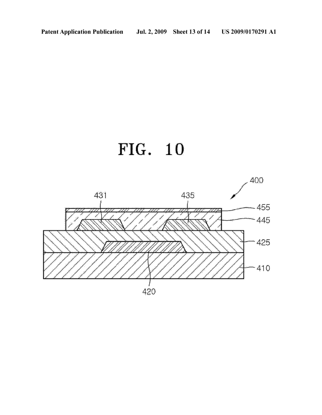 Method of fabricating an organic thin film transistor - diagram, schematic, and image 14