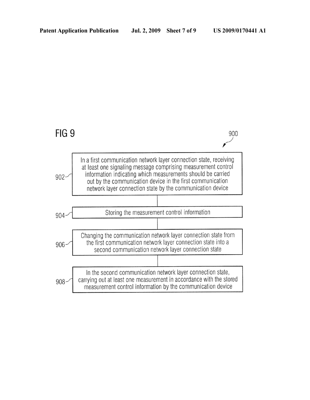 RADIO COMMUNICATION DEVICE AND METHOD FOR PROCESSING MEASUREMENT CONTROL INFORMATION IN A COMMUNICATION DEVICE - diagram, schematic, and image 08