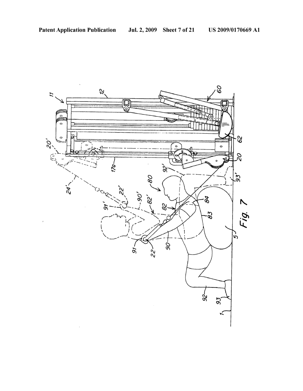 ADJUSTABLE ASSEMBLY FOR EXERCISE APPARATUS - diagram, schematic, and image 08