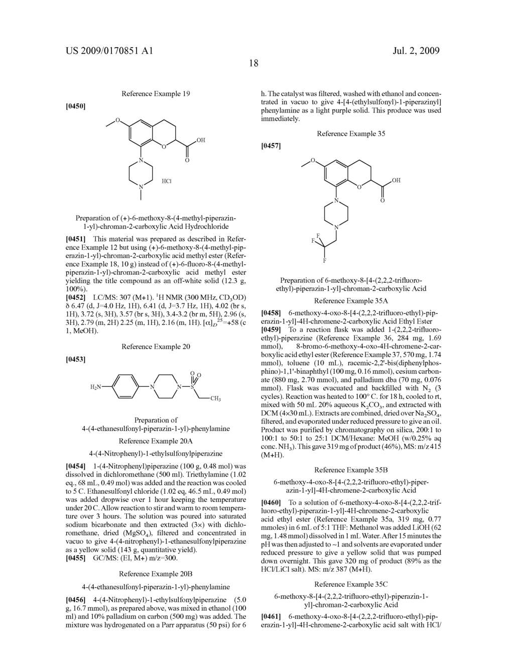 Chroman Compounds - diagram, schematic, and image 19