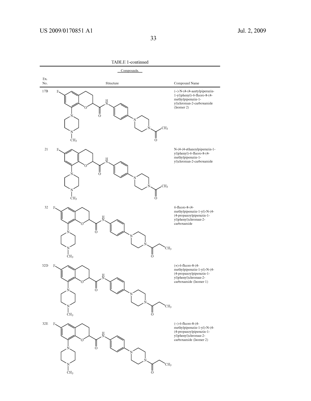 Chroman Compounds - diagram, schematic, and image 34