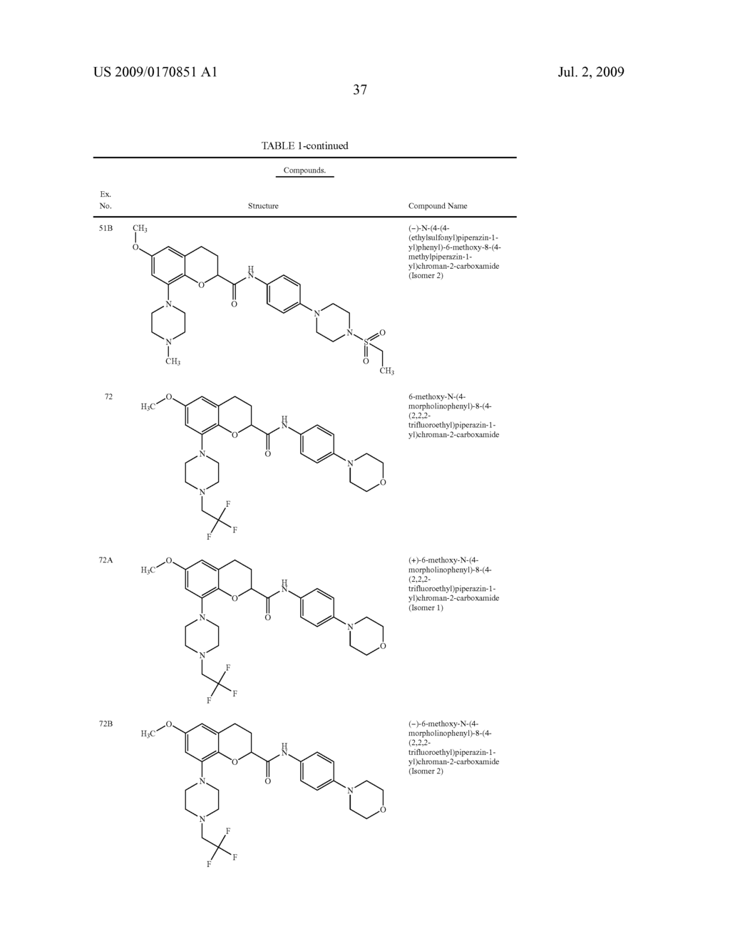 Chroman Compounds - diagram, schematic, and image 38