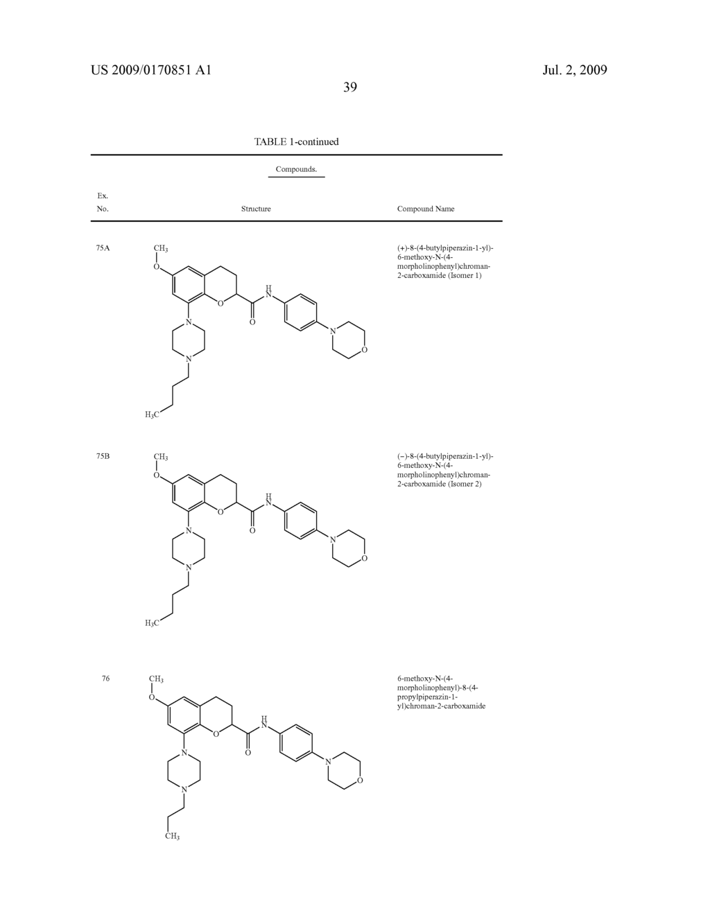 Chroman Compounds - diagram, schematic, and image 40