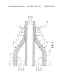 METHOD OF BONDING A DILATION ELEMENT TO A SURFACE OF AN ANGIOPLASTY BALLOON diagram and image