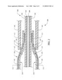 METHOD OF BONDING A DILATION ELEMENT TO A SURFACE OF AN ANGIOPLASTY BALLOON diagram and image