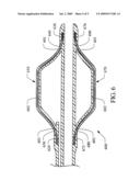 METHOD OF BONDING A DILATION ELEMENT TO A SURFACE OF AN ANGIOPLASTY BALLOON diagram and image