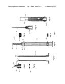 SINGLE USE SAFETY SYRINGE HAVING A RETRACTABLE NEEDLE diagram and image