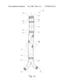 IMPLANTABLE GRAFT DEVICE HAVING TREATED YARN AND METHOD FOR MAKING SAME diagram and image