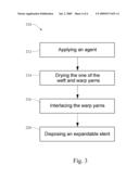 IMPLANTABLE GRAFT DEVICE HAVING TREATED YARN AND METHOD FOR MAKING SAME diagram and image