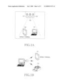 Navigation system and method using visible light communication diagram and image