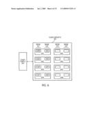 Mass storage controller volatile memory containing metadata related to flash memory storage diagram and image