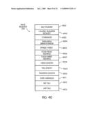 Mass storage controller volatile memory containing metadata related to flash memory storage diagram and image