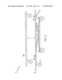 Electro-hydraulically powered lift ambulance cot diagram and image