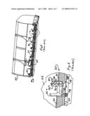 SNOW PLOW ASSEMBLY WITH RESILIENT SNOW PLOW BLADE MOUNTING STRUCTURE diagram and image