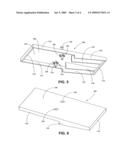 Stepped tile shingle diagram and image