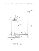 Carbon canister with valve activated by weight of saturated carbon diagram and image