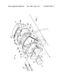 BRAKE ROTOR WITH EMBEDDED LOOSE-MASS DAMPER SYSTEM diagram and image