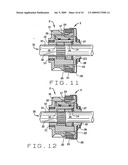 Electro-mechanical gear selector diagram and image