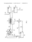 Desalinization by evaporation from capillary material diagram and image