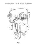 WATER DRAINING SYSTEM FOR A FUEL FILTER diagram and image